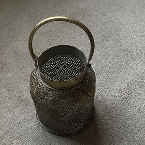 Elegant Gold Metal Lantern